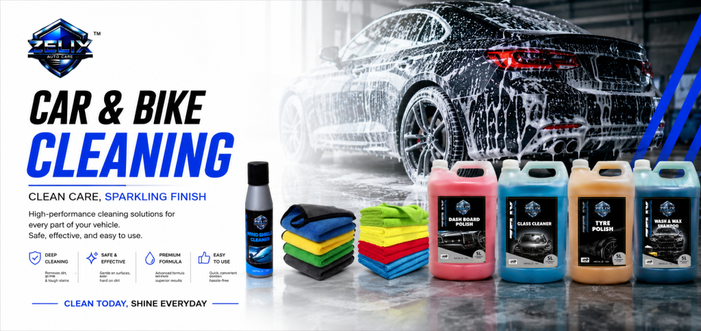 bike and car cleaning